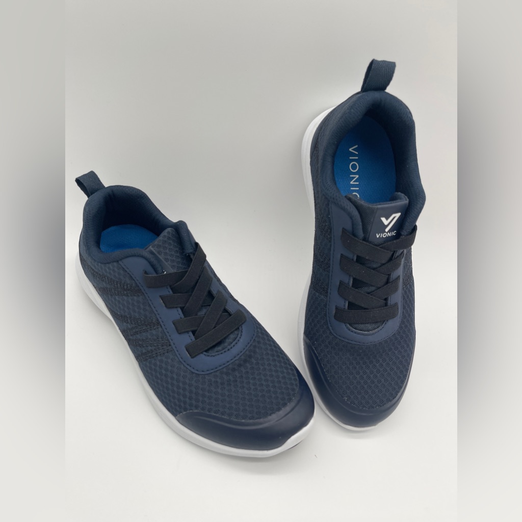 Vionic Tennis Shoes Nwob Women's 7 Shay Navy Agile Walking Sneaker Orthotic